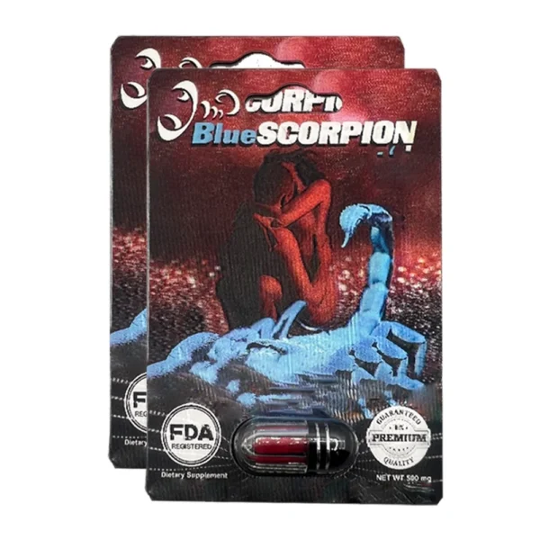 Blue Scorpion Male Sexual Enhancer FDA APPROVED