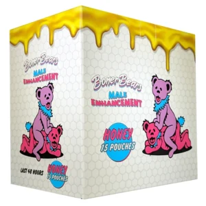 Boner Bears Male Enhancement Box of 15 Pocuhes