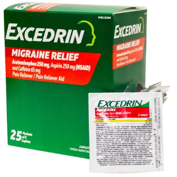 Excedrin Migraine Relief Box of 25