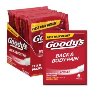 Goodys Back And Body Pain Reliever 12 count