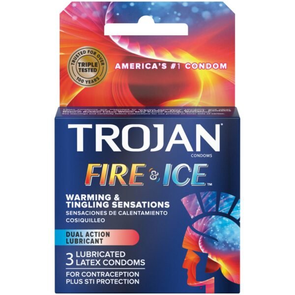 Trojan Fire and Ice 6 Pack of 3