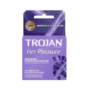 Trojan Her Pleasure 6 Pack of 3