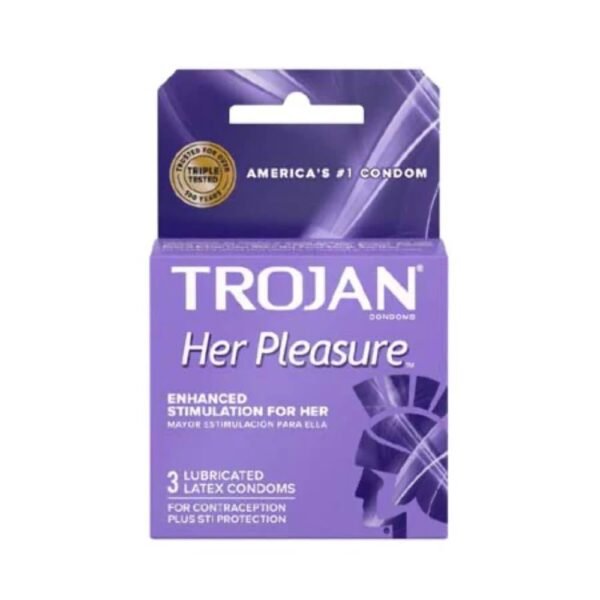 Trojan Her Pleasure 6 Pack of 3