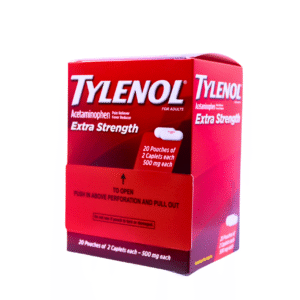 Tylenol  xt Acetaminophen Box of 20