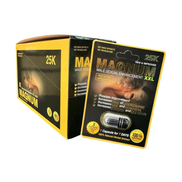 Magnum 25K Male Sexual Enhancer 24 count