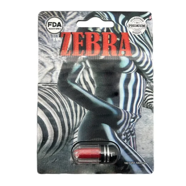 The Zeebra Fantasy Ride Male Enhancer Box of 24 FDA approved