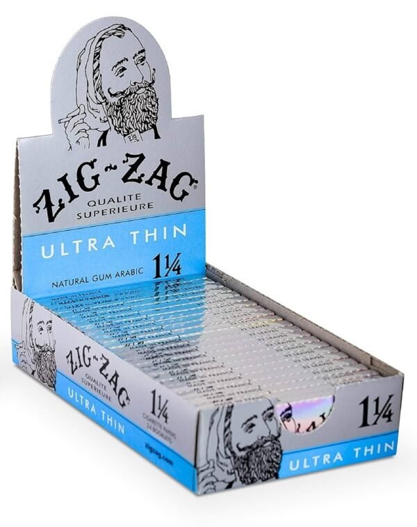 Zig Zag 1 1/4 Ultra Thin Slow Burning Paper