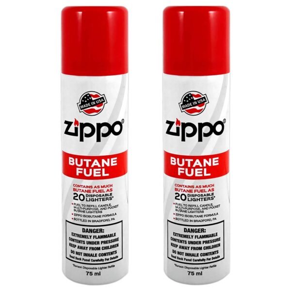 Zippo Butane Fuel 75 ml 12 count