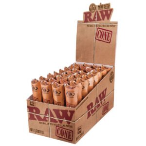 Raw Cone Box of 6/32 1" 1/4 Size