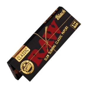 Raw Black 1 1/4" Size