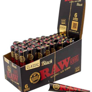 Raw Black Classic Cones