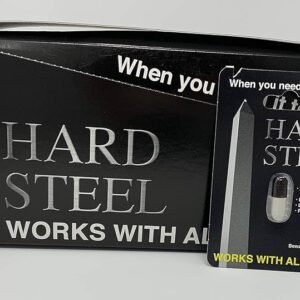 Hard Steel Pills (Works with alcohol)